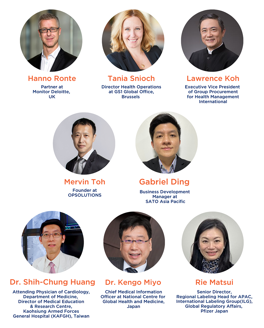 Industry Speakers at GS1 Singapore Healthcare Forum